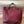 BV LARGE ANDIAMO 45CM DARK RED LAMBSKIN
