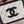 CC Filigree Vanity Case Bag Black White Quilted Caviar Leather