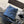 CC 22 Mini Chain Shoulder Bag Blue Denim Shw