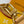 speedy p9 bandouliere 25cm yellow calfskin