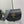 CD Bobby Bag Black Pebbled Leather Gold Hardware