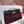 HM KELLY MINI 22 BORDEAUX RED AMERICAN ALLIGATOR GOLD BUCKLE (MADE - TO - ODER)