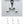 LV25 Embossed Denim Scarf Jacket White Grey Cotton 291766