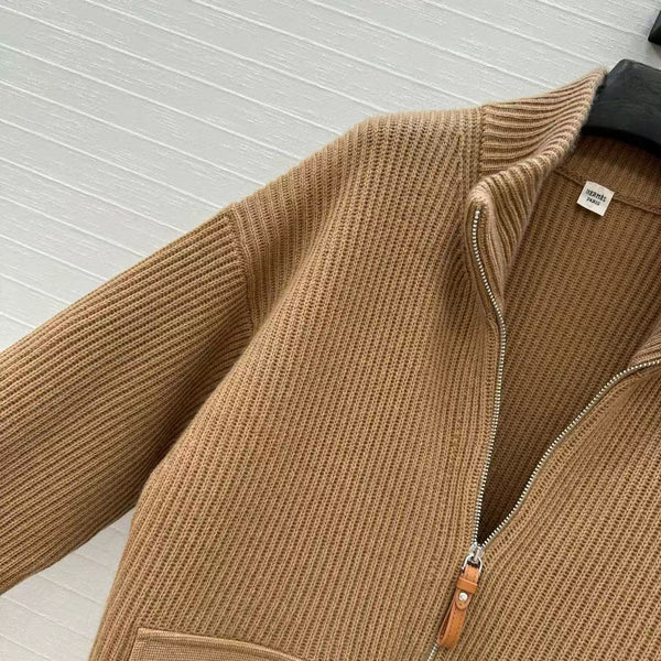HM 25 Jacket Brown Wool 02650