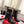 CL Turn-Lock Buckle Red Sole Booties Black Calfskin