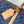 LV x TM Keepall Bandoulière 45cm Bag Blue Red Beige Denim Fabric Cowhide