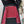 CC 25 Pink and Black Woven Trim Red Wool Jacket Skirt Pants Set