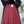 CC 25 Pink and Black Woven Trim Red Wool Jacket Skirt Pants Set