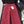 CC 25 Pink and Black Woven Trim Red Wool Jacket Skirt Pants Set