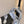 Jimmy Choo Verity 100mm High Heel Sandals Rhinestone Straps Silver Cowhide