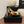 Slingback Black Gold 75mm Square Toe Cowhide
