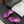 CC 26FW Slingback 7.5cm Hot Pink Crystal Leather