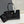 CC 2026 Small Shopping Bag 39cm Black Crocodile Embossed Calfskin