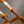 HM Steeple 25 Bag Orange Ivory Calfskin Canvas