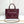 CC 2026 Chanel Small Shopping Bag 24.5cm Burgundy Calfskin