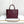 CC 2026 Chanel Small Shopping Bag 24.5cm Burgundy Calfskin