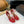 Alai Mesh Pumps 10.5cm Red Mesh & Patent Leather