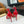 Alai Mesh Pumps 10.5cm Red Mesh & Patent Leather