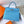 HM KELLY 25CM BLUE EPSOM LEATHER SILVER HARDWARE