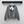 LV Drawstring Hoodie Grey Cotton