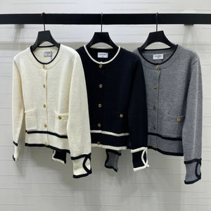 CC 26s Short Knit Cardigan Jacket Wool 410590
