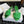 CD Bloom Mules 4.5CM Green Leather Flowers Bee Accent 966855