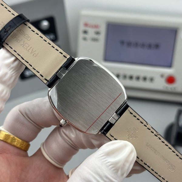 Patek Philippe Watch Golden Ellipse 36mm Black Enamel