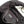 CC Terry Cloth Towel and Bag 3-Piece Set Black In Cotton