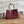 HM Garden Party Bag 23cm Burgundy Calfskin