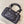 CC Cambon Mini 21cm Black White Logo Lambskin