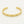 LOVE BRACELET 6.1MM OPEN CUFF GOLD