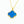 CLOVER GOLD TURQUOISE NECKLACE