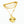 VINTAGE CLOVER PEDANT NECKLACE GOLD
