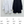 CD SS26 Broadcloth Long Stand Collar Shirt Black Polyester 351872