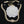 DOUBLE C WHITE STRING NECKLACE GOLD DIAMOND
