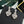 GRA SILVER DIAMOND EARRINGS