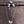 TILDA BOW CLASSIC SILVER DIAMOND DROP NECKLACE