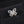 BUTTERFLY SILHOUETTE SILVER DIAMOND RING