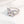 BUTTERFLY CLASSIC SILVER DIAMOND RING