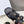 CL Clemence Triomphe Multi Sandal Gold Logo In Black Calfskin