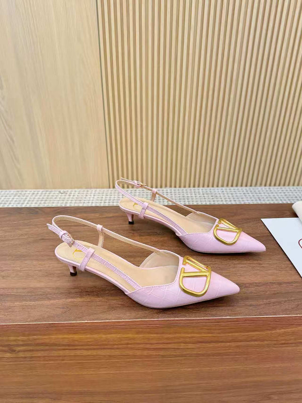Valentino Five-Colors Open-back Slingback 40 in Cow Patent