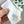 CD Fitted T-Shirt White Cotton Jersey with Green Toile de Jouy Clover Motif