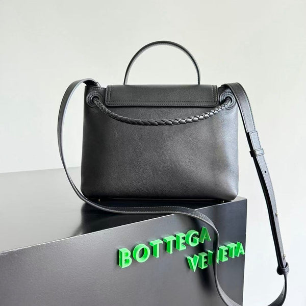 BV Ciao Ciao Medium Bag 26cm In Black Leather
