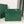 Goyard Jouvence Toiletry Bag Green PVC Fabric With Cowhide