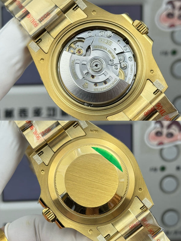 Rolex Submariner Date Gold Case Black Ceramic Dial