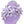 CL Daisy Spikes Alta Pumps 130mm Patent Calf Leather Lilac Smoke