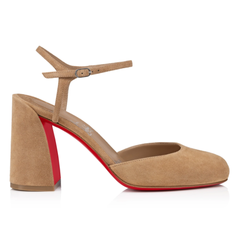 CL Jane Pump 55mm Veau Velours Brown
