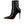 CL Lock Me Up Booty 100 Mm Low Boots Vog Patent Leather Black