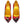 CL Pumps Hot Chick 100 mm Multi/lin Yellow Patent