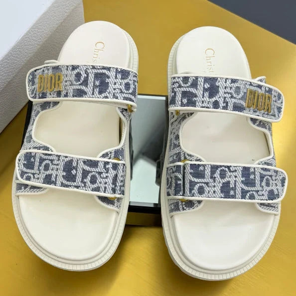 CD 2026 Dioract  Sandals Slide Fabric 981791